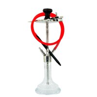 WD Hookah Q4-2-1 Edelstahl Shisha - Komplett-Set