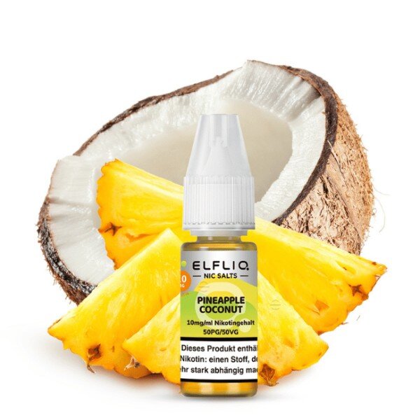 Elfliq Nic Salts Pineapple Coconut 10mg