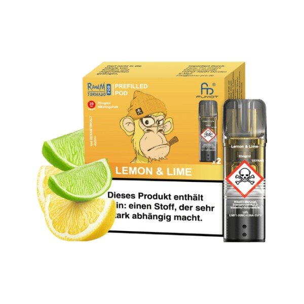 Tornado Pod 20mg Lemon Lime