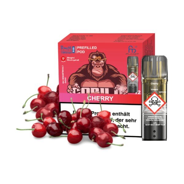 Tornado Pod 20mg Cherry
