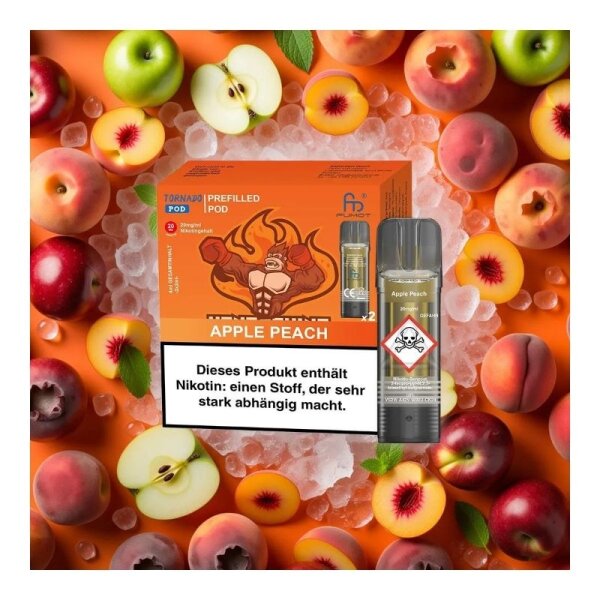 Tornado Pod 20mg Apple Peach