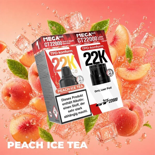 Mega GT 22000 Peach Ice Tea